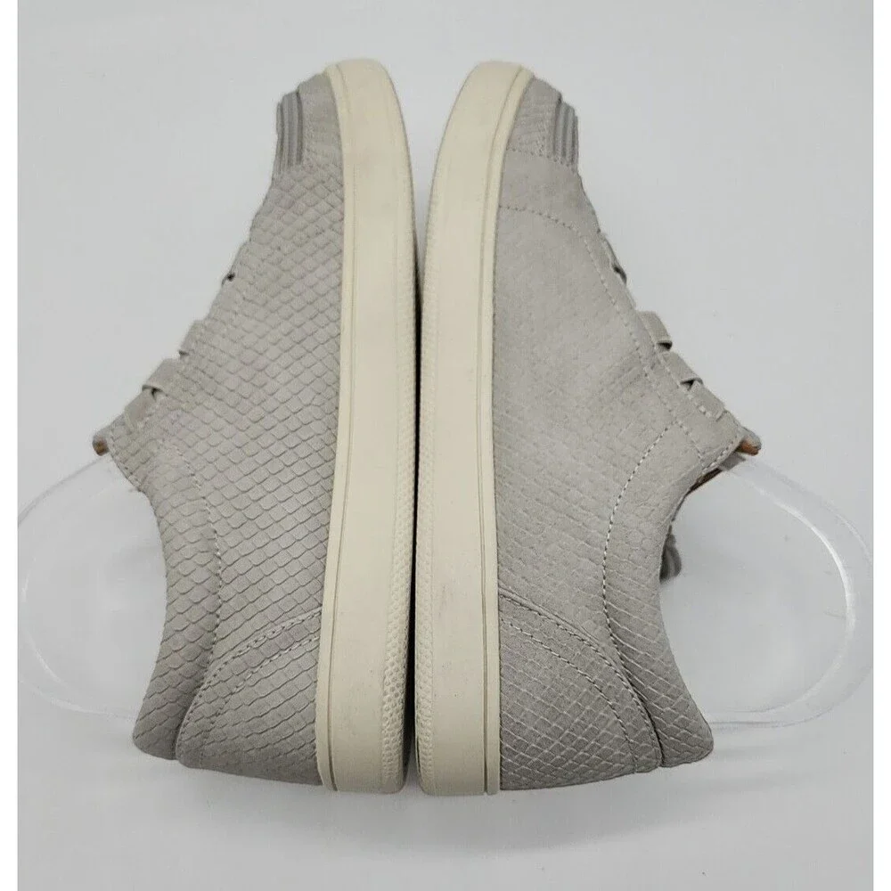 Billy Gore Low Top Zip-On Sneakers Adaptive Gray Grey Womens 7M Missing Insoles
